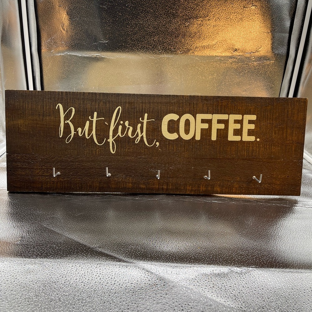 Wooden sign